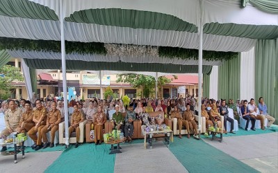 PISAH SAMBUT KEPSEK DAN PENYERAHAN SISWA KLS XII TP. 2022/2023 KEPADA ORANG TUA/WALI