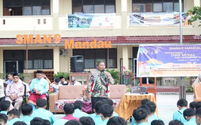 Kegiatan Isra' Mi'raj 1445 H dengan Tema “NILAI ISRAJ’ MI’RAJ MENAMBAH KESADARAN UNTUK SELALU MEMPERBAIKI DIRI DARI KELALAIAN ATAS PERINTAH ALLAH SWT”