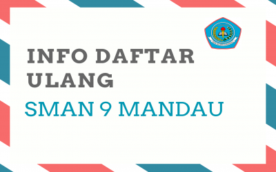 INFO DAFTAR ULANG CALON PESERTA DIDIK BARU TAHUN 2024